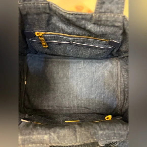 PRADA Canapa Denim Tote Bag Girlhood - Picture 14 of 16